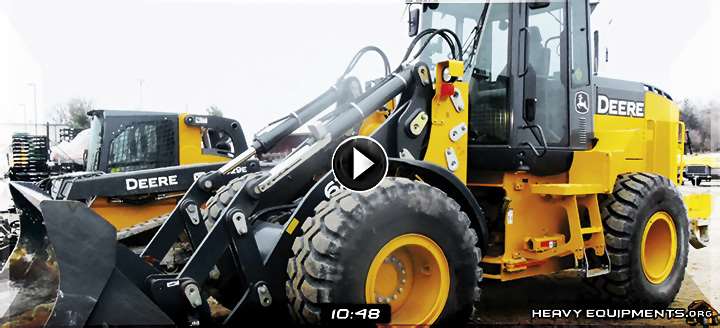 Video: John Deere 624K Wheel Loader - Walkaround, Inspection & Controls