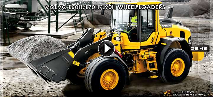 Video: Volvo L60H, L70H & L90H Wheel Loaders - Walkaround & Features