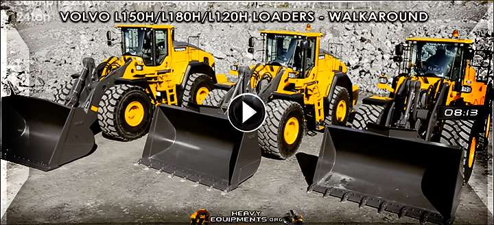 Volvo L150H, L180H & L220H Wheel Loaders - Walkaround & Features Video